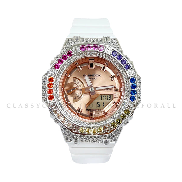 GMA-S2100MD-7A With Princess G Rainbow Silver Casing