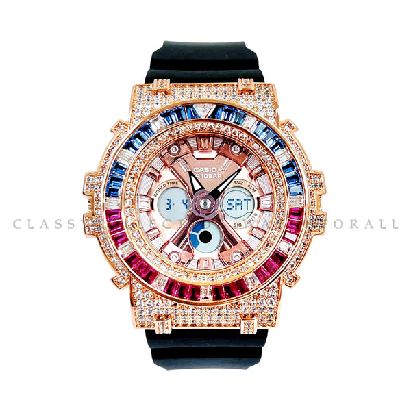 BA-130-1A4 With Kaira Blue Pink Rose Gold Casing