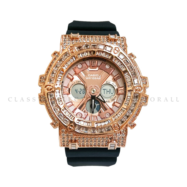 BA-130-1A4 With D'Gem Rose Gold Casing