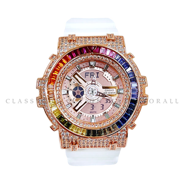 BA-110-7A1 With Kaira Rainbow Rose Gold Casing