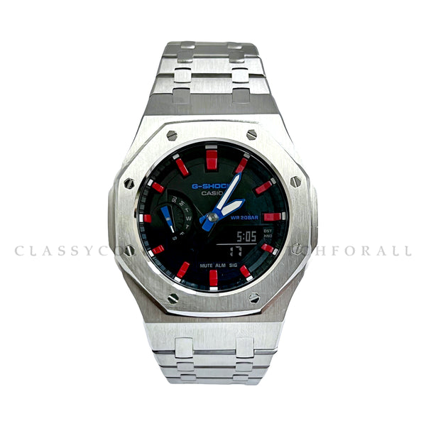 (Preorder) GMA-S2100WT-7A2 With Stainless Steel Set