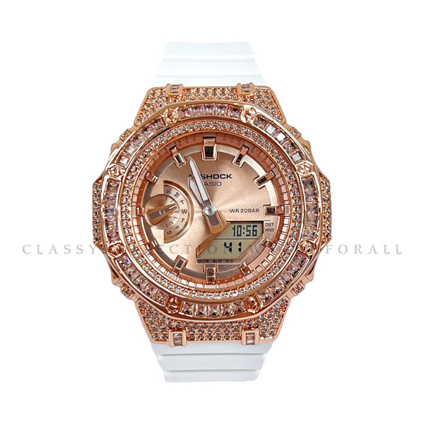 GMA-S2100MD-7A With Princess G Rose Gold Casing