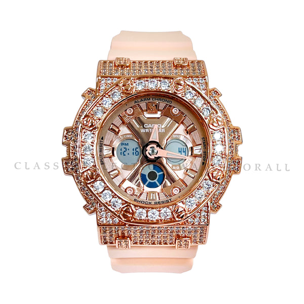 BA-130-4A with Crown Rose Gold Casing