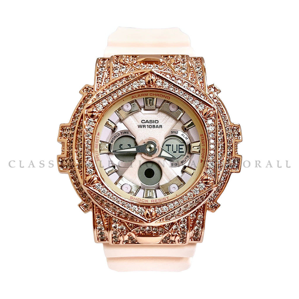 (Preorder) BA-130WP-4A With Hexis Rose Gold Casing