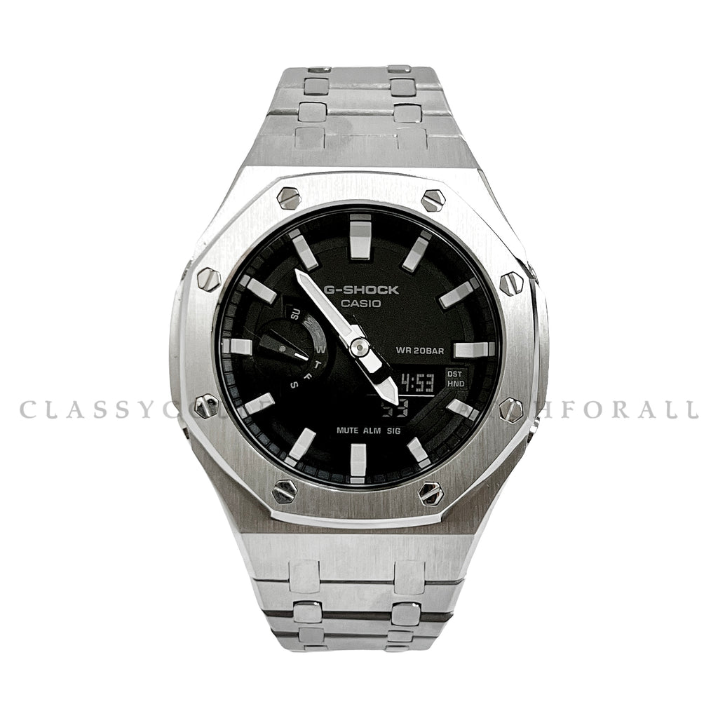 Watch Casio Ga 2100 Steel Metal Mod Kit For Casio G-Shock GA2100