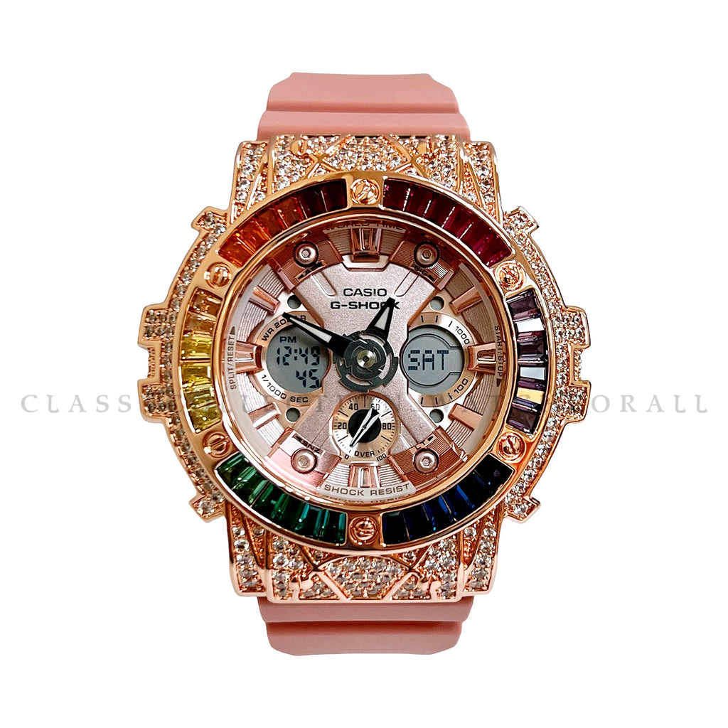 GMA-S120DP-4A With Unicorn Rose Gold Casing