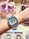DW-5600MW-7DR With Royal G Blue Silver Casing