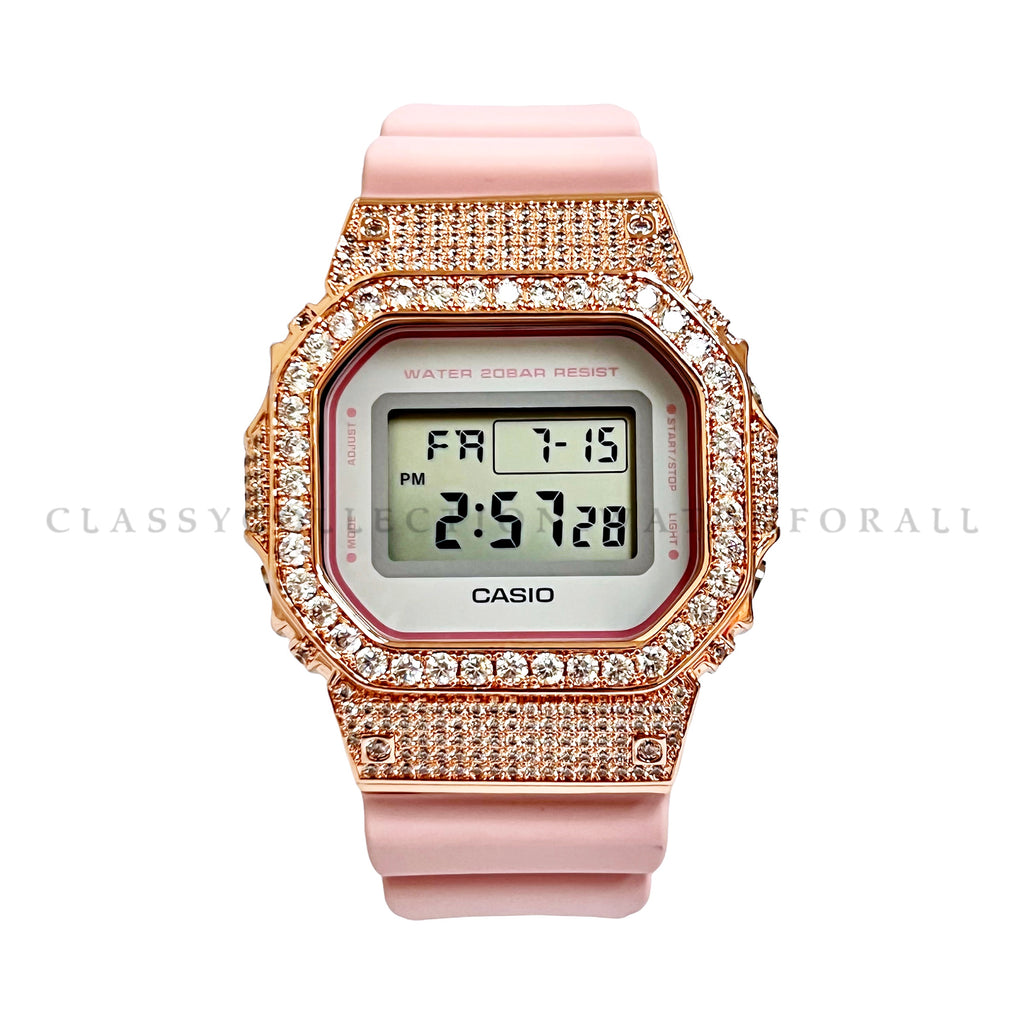 DW-5600SC-4DR With Rose Gold Casing