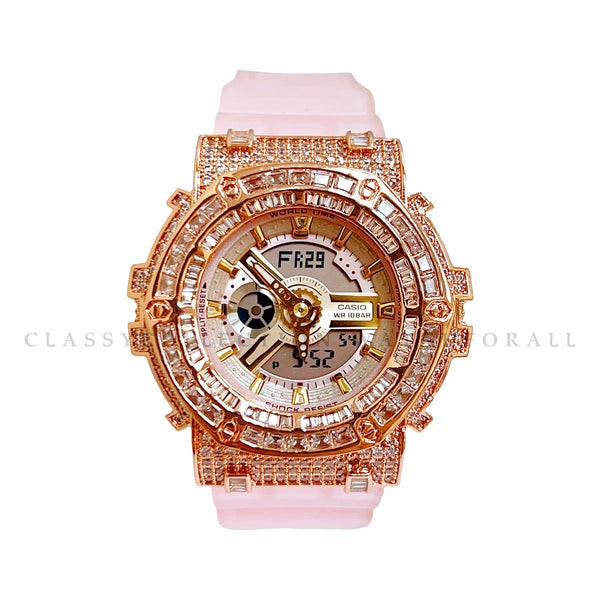 BA-110SC-4A With D'Gem Rose Gold Casing