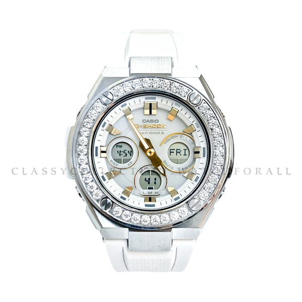 GST-W300G-7AJF With Silver Crystal Casing