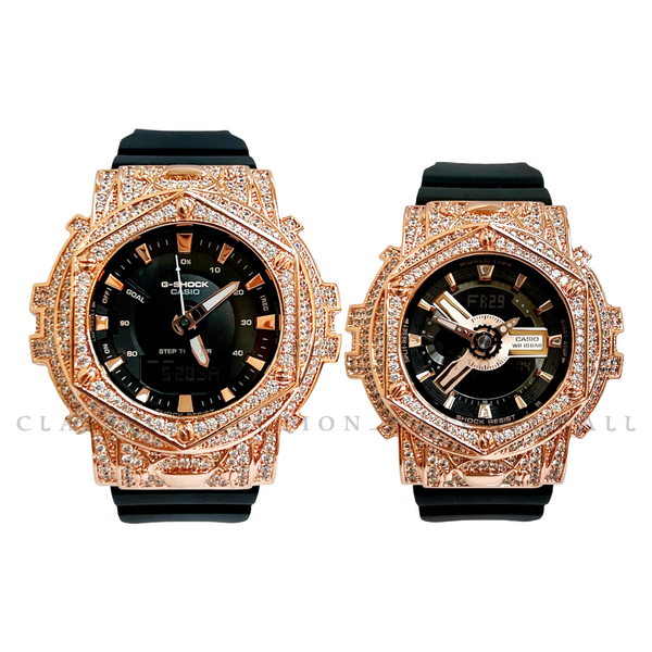 (Preorder)GMA-S130PA-1A & BA-110RG-1A With Hexis Rose Gold Casing