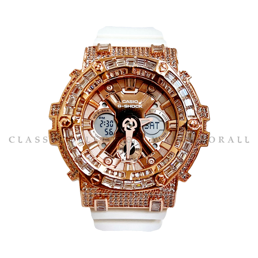 GMA-S120MF-7A2 With D'Gem Rose Gold Casing