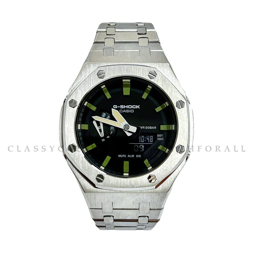 GA-2110SU-3ADR With Silver Stainless Steel Set
