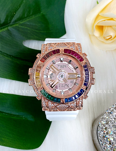 BA-110-7A1 With Unicorn Rose Gold Casing