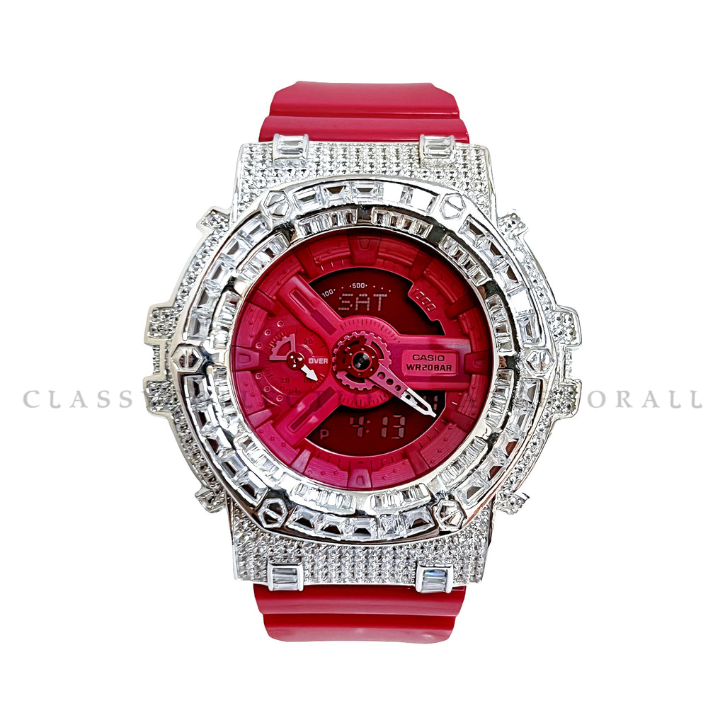 GMA-S110CC-4A With D'Gem 925 Sterling Silver Casing