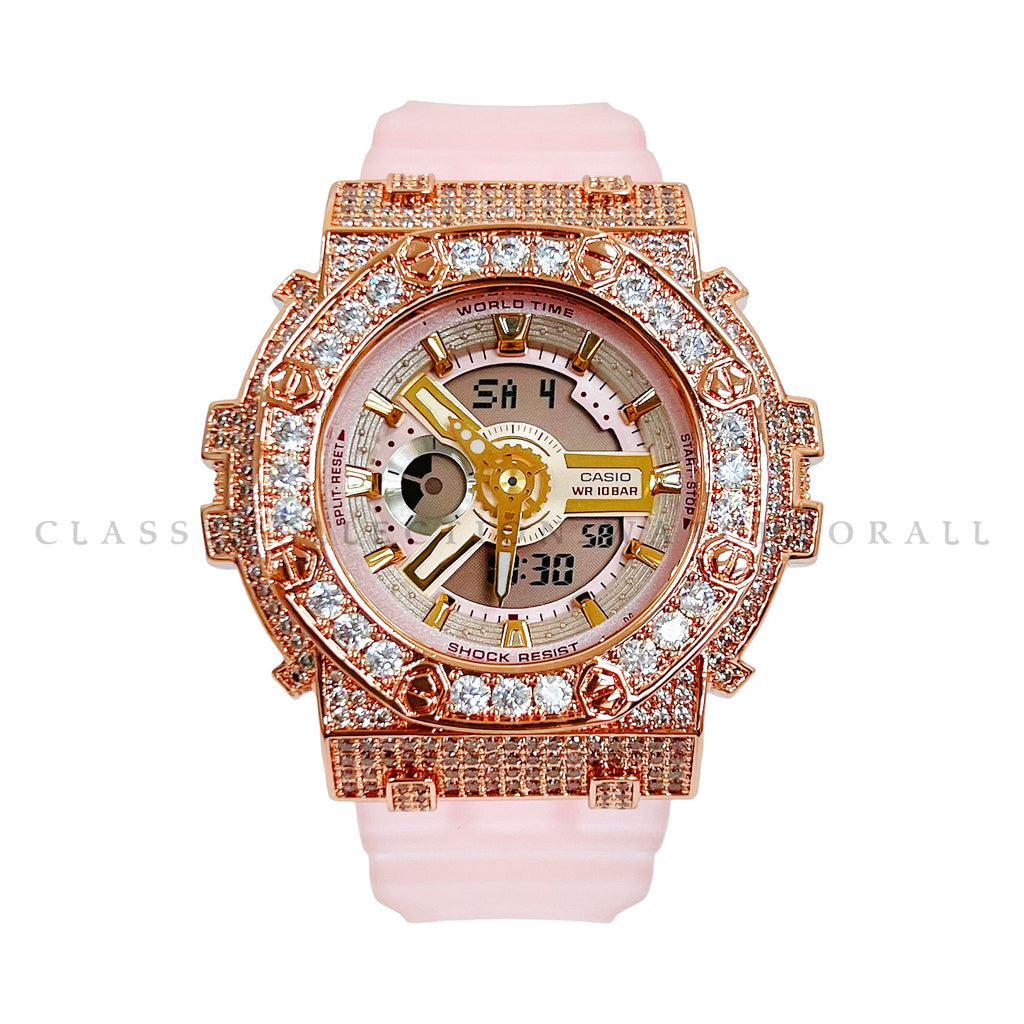 BA-110SC-4A With Crown Rose Gold Casing