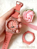 GMA-S2100-4A2 With Babe Princess Rose Gold Casing