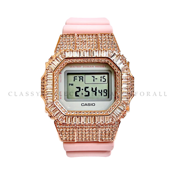 DW-5600SC-4DR With Royal G Rose Gold Casing