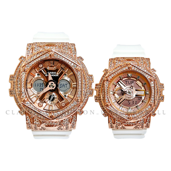 GMA-S120MF-7A2 & BA-110-7A1 With Hexis Rose Gold Casing